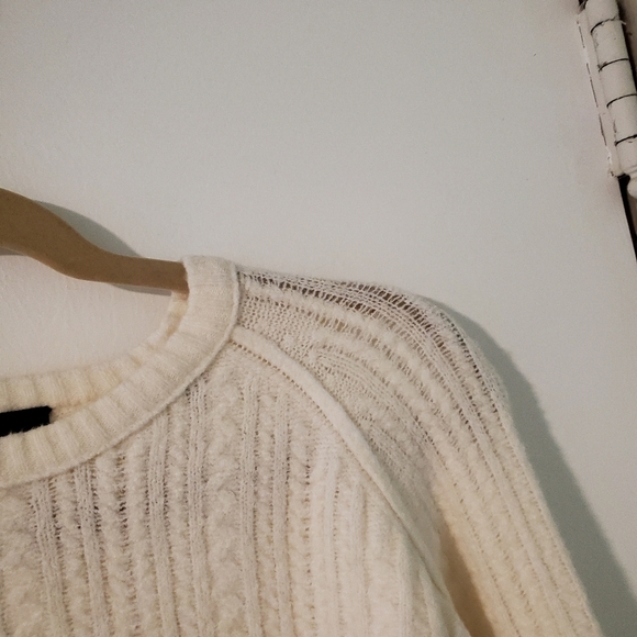 ATM Anthony Thomas Melillo Alpaca Wool Cable Knit Sweater - Picture 6 of 10